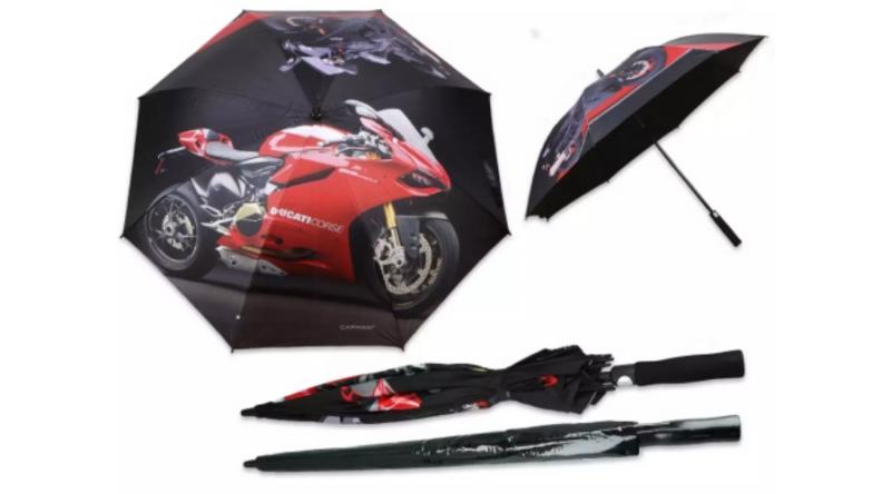 Esernyő, Ducati Corse és Kawasaki Ninja, hossz: 93 cm, dia: 120 cm, H.C.021-6640