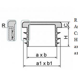 15x40 mm-es zártszelvénydugó . Kiszerelés: 50 db