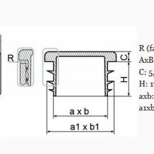 20x80 mm-es zártszelvénydugó . Kiszerelés: 50 db