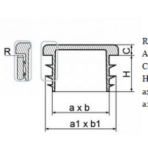 30x80 mm-es zártszelvénydugó . Kiszerelés: 50 db