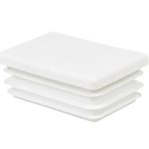 60x120 mm-es zártszelvénydugó, fekete, fehér, szürke, antracit, 25db