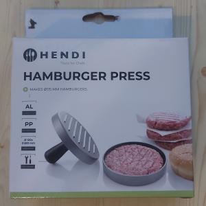Alumínium, bevonatos, hamburger formázó 120x80mm