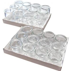 APS WECK üveg kínáló pohár, 6x5,5cm, 12db, 8cl,