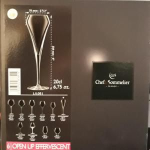 Arcoroc Chef&Sommelier; Open Up Effervescent  pezsgős pohár 20 cl, 6 db