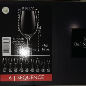 Arcoroc Chef Sommelier; Sequence Multi kehely, 47 cl, 6 db