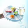 Arcoroc Easy Serve porcelán tányér, 22,5X23 cm, 500361