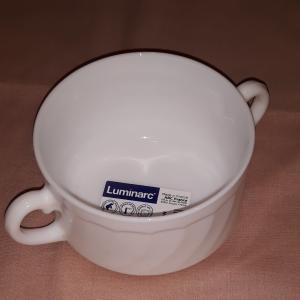Arcoroc Luminarc Opál leveses füles csésze, 14,5 cm, 30 cl