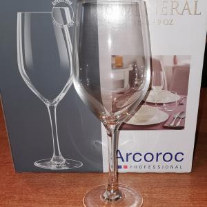 Arcoroc Minéral talpas pohár, fehérboros, 27 cl, 6 db
