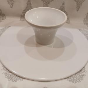 ASA porcelán talpas tortatál, 29x9 cm, 4797/147, fehér