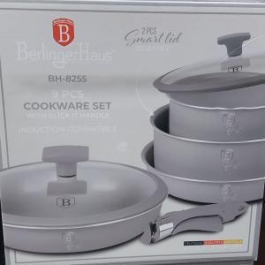 Berlinger Haus Taupe bevonatos edénykészlet, indukciós CLICK IT,  9db, BH-8255