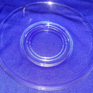 Borgonovo Indro átlátszó tányér 15 cm, (csészealj) 186036