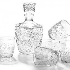 BORMIOLI Luxhem Dedalo, whiskys készlet, 7 részes, 119223