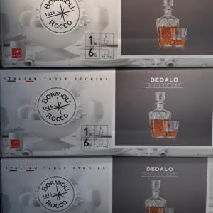 BORMIOLI Luxhem Dedalo, whiskys készlet, 7 részes, 119223