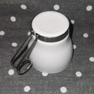 Bormioli Rocco Aromateca Oslo white mokkás csésze, fehér üveg, 10,9 cl, 4 db