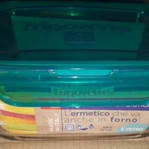 Bormioli Rocco Evolution türkíz tégl. tárolódoboz, 18X14X8 cm, 100 cl, 119894