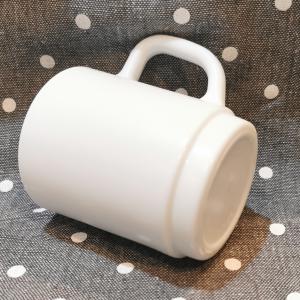 Bormioli Rocco Milky fehér színű üveg bögre füllel, 25 cl, 1 db