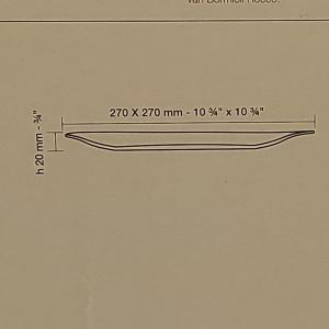 BORMIOLI ROCCO PARMA étkészlet, 18 részes, fehér, négyzetes, üveg, 202018