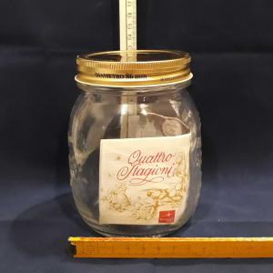 Bormioli Rocco Quattro Stagioni befőttes üveg tetővel, 0,7 liter, 119836