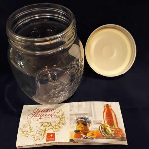 Bormioli Rocco Quattro Stagioni befőttes üveg tetővel, 0,7 liter, 119836