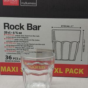 Bormioli Rocco Rock Bar pohár, üveg, 21,5cl, 1db