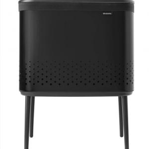 BRABANTIA BO szennyesruhatartó 60l MATT BLACK, fekete, 200526