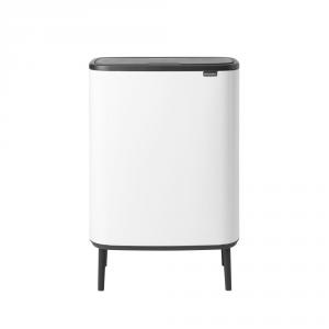BRABANTIA BO TOUCH BIN HI patentos szemetes white 2x30l , fehér, 130601