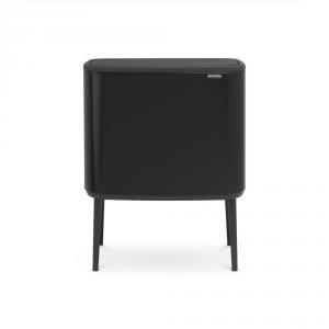 BRABANTIA BO TOUCH BIN patentos szemetes 36l  MATT BLACK, fekete, 315824