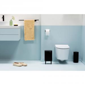 BRABANTIA BO WASTE BIN HI fém hulladék tartó. 4l MATT BLACK, fekete, 227028