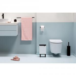 BRABANTIA BO WASTE BIN HI fém hulladék tartó, 4L WHITE, fehér, 227042