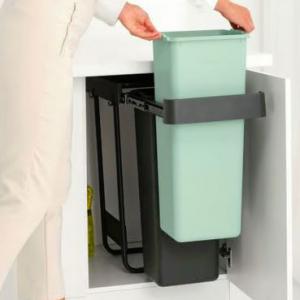 Brabantia Built in Bin Sort Go beépíthető szemetes 2x30L, 232527