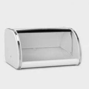 Brabantia Fém kenyérdoboz 1 kg ROLL TOP WHITE, fehér, 306044