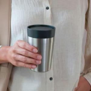 Brabantia Make Take thermo pohár 0,2l 12,7x8x8cm Dark Grey, 228728