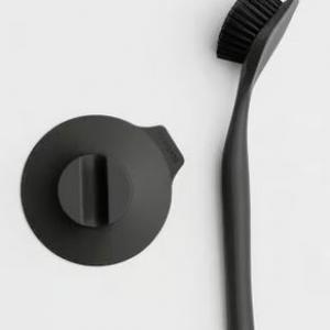 BRABANTIA mosogatókefe + tartó DARK GREY, sötét szürke, 117589