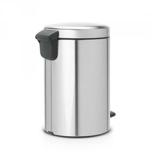 Brabantia Pedal Bin Newicon Matt Steel FPP, 12 liter, ped.szemetes, ujjlenyom.mentes 112041