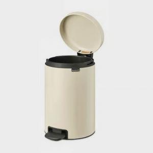 Brabantia PEDAL BIN NEWICON pedálos szemetes 12L SOFT BEIGE, 149924