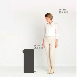 Brabantia PEDAL BIN NEWICON pedálos szemetes 30L Warm Brass, 238581