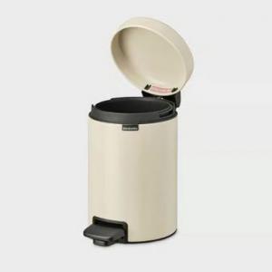Brabantia PEDAL BIN NEWICON pedálos szemetes 3L SOFT BEIGE, 149887