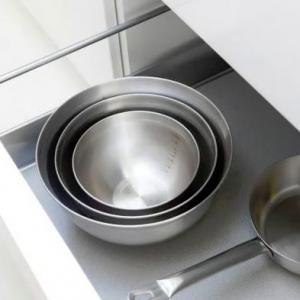 Brabantia PROFILE rozsdamentes  keverő tál készlet, 3db (1l - 1,6l - 3l )MATT STEEL, 363900