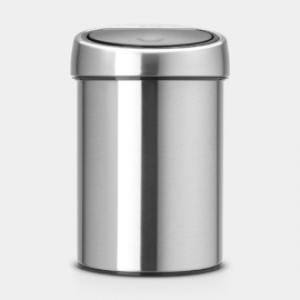 Brabantia TOUCH BIN patentos szemetes .3l MATT STEEL FPP, 378645