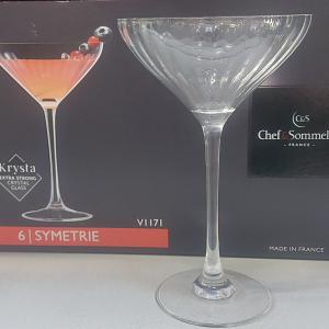 Chef Sommelier Symetrie koktélos pohár, 21cl, 6db