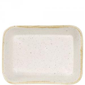 Churchill STONECAST BARLEY WHITE kerámia szögletes tál, 16x12cm, 6dl,1db, SWHSLASN1