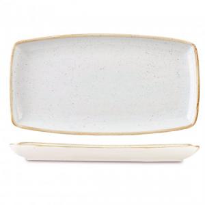 Churchill STONECAST BARLEY WHITE kerámia szögletes tál 34,5 x 18,5 cm 1db, SWHSOP141