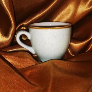 Churchill STONECAST DUCK EGG BLUE kerámia csésze 9 cl, ( Espresso ) 1 db, SDESCEB91