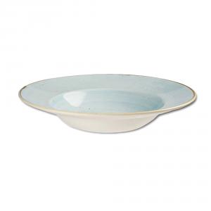 Churchill STONECAST DUCK EGG kerámia széles peremes, mély tányér 28cm 1db, SDESVWBL1