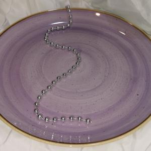 Churchill Stonecast LAVENDER kerámia lapos tányér, 28,8 cm, 1 db, SLASEV111