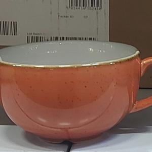 Churchill STONECAST ORANGE kerámia csésze 34cl, (28cl), ( Cappuccino ) 1db, SSOSCB281