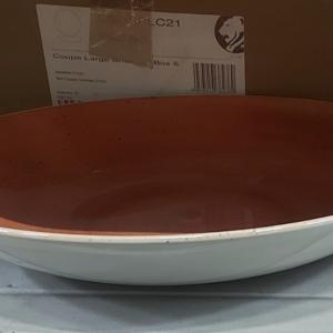 Churchill STONECAST ORANGE kerámia kerek nagy tál 31cm 1db, SSOSPLC21