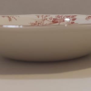 Churchill Toile Pink kerámia salátás tál, 1db, 26cm