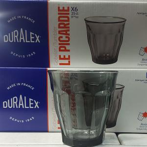 Duralex Picardie grey pohár, 31cl, 6db, szürke pohár