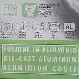 Durall Grand chef teflon öntvény grillsütő, mély, 25X35 cm, 183002